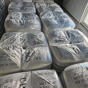 Precio de fábrica Polietileno clorado 135A Productos de plástico/caucho de PVC Bolsa de CPE Agente químico auxiliar para productos químicos de papel - Product Image 2