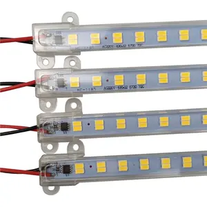 Smd 5730 5730 hard led strip waterproof bar light 144D/m rigid led hight voltage 220V t8 led tube light raw materials
