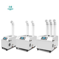 Nouveau Grand Brumiateur Portable Industriel Électrique Numérique à Ultrasons en Acier Inoxydable 15L/H