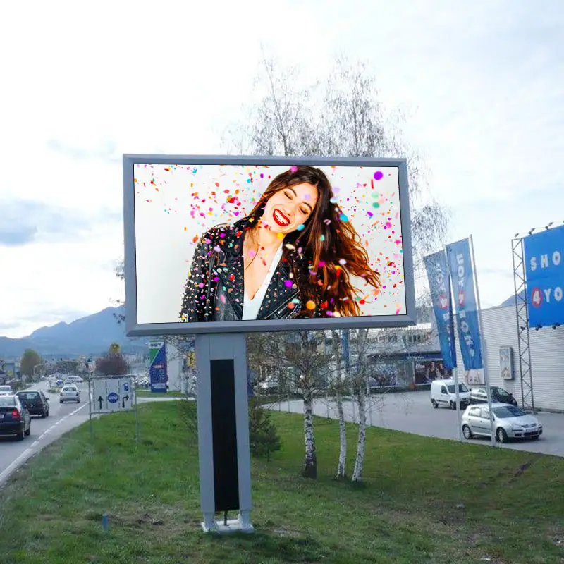 Grote P5 P6 P8 P10 Led Scherm Pantalla Full Color Outdoor Reclame Led Billboard