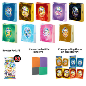 100% Officiel Authentique Scellé en usine Pokémon PTCG Teratal Festival Booster Pack Prismatic Evolutions <span class=keywords><strong>Carte</strong></span> de Présentation en Papier Chinois - Product Image 2