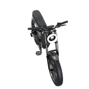 2024 nuevo modelo 72V 15000W Ebike con velocidad fresca 100 KM/h desata tus aventuras todoterreno con esta bicicleta eléctrica de tierra