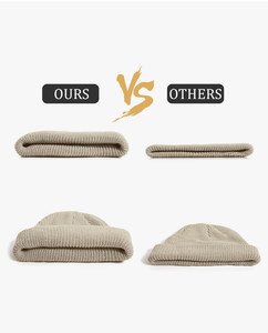 Bonnet chaud uni pour homme, personnalisé pour la <span class=keywords><strong>pêche</strong></span> et les vêtements de travail - Product Image 4