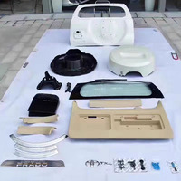 Großhandel Reifenabdeckungs-Set Hecktür-Kennzeichenhalterung Ersatzradabdeckung für Toyota Land Cruiser Prado 2010-2021 FJ150
