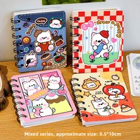 Cuaderno de Regalo Espiral con Diseño de West Highland, Cuaderno Pequeño A7 de Bolsillo para Estudiantes, Cuaderno con Dibujos Animados de Cachorros de Alta Calidad
