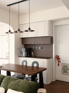 Buffet en bois moderne pour salle à manger, écologique et durable, meuble de rangement personnalisé pour salon - Product Image 2