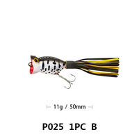 Leurre flottant pour la pêche en eau profonde, 50mm/11g, leurre artificiel pour la pêche à la perche, p025