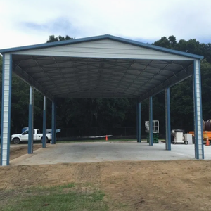 Сборный оцинкованный навес из легкой стали в минималистичном стиле для офисных зданий и школ - Product Image 3