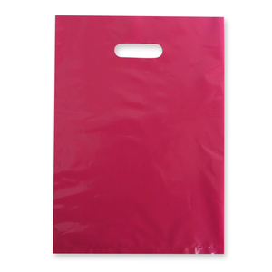 Bolsas de Compras de PE, Bolsas de Transporte para Boutique, Bolsas de Plástico LDPE para Empaque, Bolsas de Agradecimiento para Negocios, Color Negro - Product Image 3