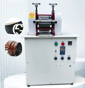 Máquina Neumática para Grabado de Cinturones de Cuero, Maquinaria de Producción para Procesamiento de Patrones, Plegado, Calentamiento y Alimentación - Product Image 2