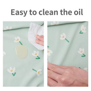 Babero de alimentación para niños pequeños ajustable suave PU impermeable impresión Baberos de bebé lindo OEM lindos bebés niña niño Baberos fácil de limpiar aceite - Product Image 2