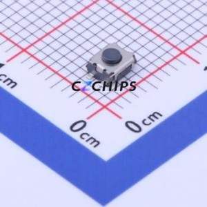 TS-1090S-AR01826 Tactile Switch SMD Switch Single Pole Single Throw Round Button 2.6N Vertical Mount - Product Image 1