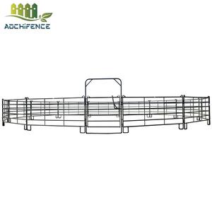 3 Meter Paard Ronde Pen Aanpasbare Stalen Vee Werven Panelen Usa Australië Lage Onderhoudsbeurt Vee Corral Hek Hot Sale - Product Image 2