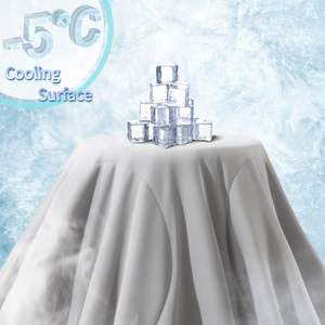 Couvertures de refroidissement pour les dormeurs chauds et les sueurs nocturnes, couette d'été grise pour lit Queen Size, respirante douce et légère - Product Image 5