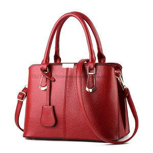 Wholesale Newest Trendy High Quality Pu Leather Handbags Fashion Latest Luxury Designer Women's Tote <b>Shoulder</b> Bags - Product Image 3