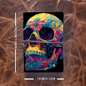 Hermoso cuaderno escolar hecho a mano A6 Maravilloso regalo de regreso a la escuela para estudiantes universitarios Ideal para notas de <span class=keywords><strong>seminario</strong></span> e Inte - Product Image 4