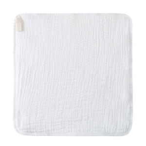 منشفة صغيرة من الشاش القطني للأطفال من قطعة واحدة منشفة لتهدئة تجشؤ الأطفال مناشف أطفال سميكة متعددة الأغراض بلون واحد - Product Image 5