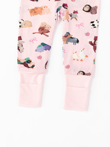 Miozing Mommy & Me, vêtements pour bébé fille nouveau-né à imprimé mignon, vêtements pour bébé en bambou, vêtements pour bébé respirants, boutique de vêtements pour bébé en gros - Product Image 6