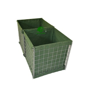 Jaula de Barrera Hesco de Arena Galvanizada con Revestimiento de Geotextil No Tejido, Retardante de Llama y Resistente a los Rayos UV para Muros de Contención de Inundaciones - Product Image 5