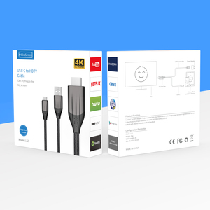 L12 2m 4k <span class=keywords><strong>Usb</strong></span> 3.1 <span class=keywords><strong>Typ</strong></span> <span class=keywords><strong>c</strong></span> a HdTV cavi convertitore <span class=keywords><strong>Usb</strong></span> tipo <span class=keywords><strong>c</strong></span> a HdTV 4k cavo per HDTV Monitor telefono cellulare - Product Image 6