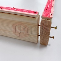 En Stock Usine Vente DIY Tapis Fait Main Broderie En Bois Tufting Cadre Tailles Personnalisées Cadre De Bureau