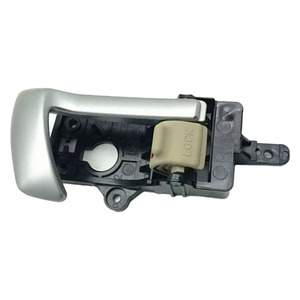 Poignée de porte intérieure gauche + droite pour Hyundai Santa Fe 2007-2012 avec bouton gris 82620-2B010 82610-2B010 - Product Image 5