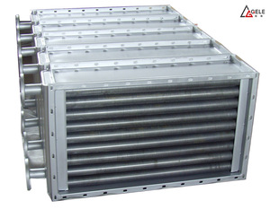 Calentador de <span class=keywords><strong>calor</strong></span> para <span class=keywords><strong>chimenea</strong></span>, <span class=keywords><strong>tubo</strong></span> de aleta de acero de agua a aire - Product Image 4