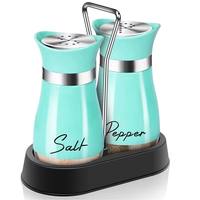 Nouveau design – Bouteilles en verre pour épices, salières et poivrières, avec emballage sécurisé, récipients à assaisonnements pour les épices