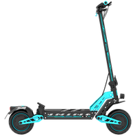 Scooter Eléctrico de Dos Ruedas DT10, Plegable, Todoterreno, con Amortiguación, Motor sin Escobillas de 1400W, Batería Digital Inteligente, 11 Pulgadas, 60km