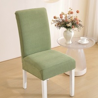 Housse de chaise extensible élégante, universelle pour bar, hôtel et maison, anti-poussière et antidérapante