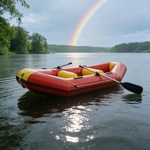 Bateau gonflable neuf 2025, bateaux gonflables robustes, PVC 0,9 mm certifié CE pour rivière, mer, toutes les occasions d'amusement aquatique - Product Image 2