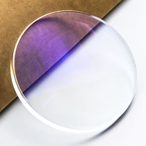 Lente óptica transparente de filtro de luz azul SHMC de 1,67, base blanca, lente de revestimiento de baja reflexión - Product Image 3