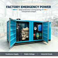 Générateur diesel Ricardo Cumm 20KVA 25KVA 30KVA 40KVA 50KVA silencieux refroidi par eau, groupe électrogène diesel portable 20KW