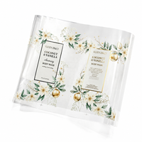 Étiquettes BOPP transparentes de luxe personnalisées 5C, impression d'autocollants à chaud avec feuille d'or et encre blanche pour l'emballage cosmétique