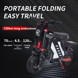 Scooter M5-13/72V 10000W 50AH avec déverrouillage sans clé NFC pour roues de 13 pouces, scooter portable M5-13/72 V10000W50AH - Product Image 4