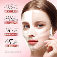 Masque facial hydratant anti-rides au collagène et à la niacinamide OEM SADOER, cosmétiques coréens en gros, soins de la peau, masques faciaux