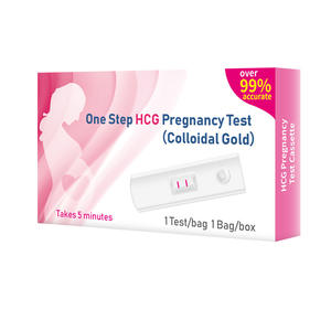 Cartão de teste de gravidez plástico premium rápido e fácil de usar com resultados precisos - Product Image 3