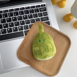 Ciondolo in peluche a tema torta di frutta britannica, simpatico accessorio per borsa, disponibile subito, alternativa economica. - Product Image 6