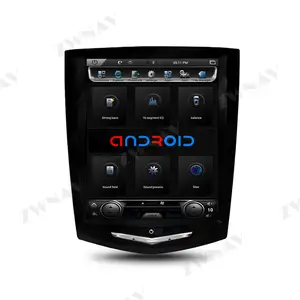 Android 9.0 4 + 64GB Tesla Style Car Multimedia Player Radio di Navigazione GPS Per Cadillac Escalade 2015-2019 unità di testa Stereo Auto