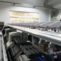 Machine à tricoter électrique 14G 52 pouces, système unique populaire contrôlée par ordinateur