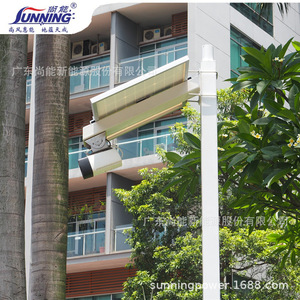 Système d'alimentation solaire Shangneng Air100W pour caméras de surveillance, avec stockage et contrôle intégrés pour la surveillance extérieure - Product Image 4