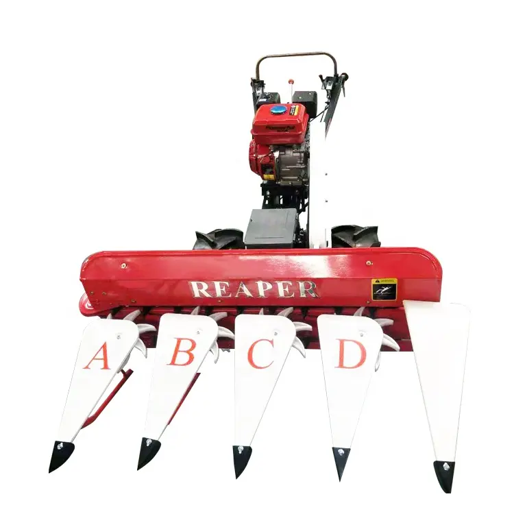 Goedkope Prijs Tarwe Reaper Bindmiddel Machine Gemakkelijk Gebruik Rijst Oogsten Machine