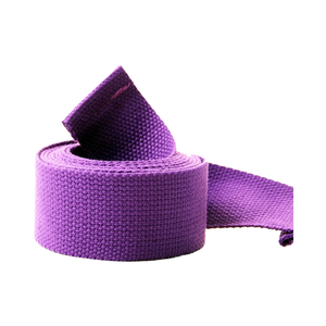 Cinto de Alongamento de Yoga em Algodão Ecológico, Tamanho Personalizado, com Fivela Durável para Uso em Casa e Estúdio - Product Image 5