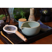 Bol professionnel à matcha Chasen Ensemble unique de fouets à matcha avec boîte de jeu de matcha