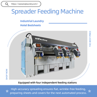 Machine à étaler les draps industrielle automatique à quatre postes en acier inoxydable haute efficacité CE ISO