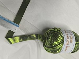 Filato Metallizzato Simil Fettuccia in Tessuto 100% Poliestere Adatto per Uncinetto e Maglieria Versione Avanzata - Product Image 6