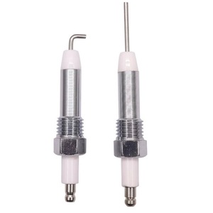 Varilla de encendido de cerámica de 12 mm de diámetro, forma hexagonal de acero inoxidable para quemadores de chimenea - Product Image 3