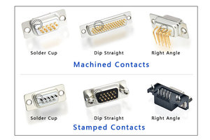 Connecteur D-<span class=keywords><strong>sub</strong></span> d <span class=keywords><strong>Sub</strong></span> DB 50 à broches usinées, type à souder, femelle mâle, PBT, D-<span class=keywords><strong>SUB</strong></span> plaqué or - Product Image 4