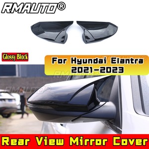 For Hyundai Elantra 2021-2023 Body Kit <b>Car</b> Rearview Cover Protect Side <b>Mirror</b> Cover Rearview Side <b>Mirror</b> Cover <b>Car</b> Accessories - Product Image 1