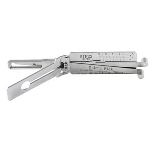 Outil de crochetage métallique LISHI 2-en-1 SIP22 pour serrures de voitures OLIVER - Utilisation par les serruriers - Product Image 4